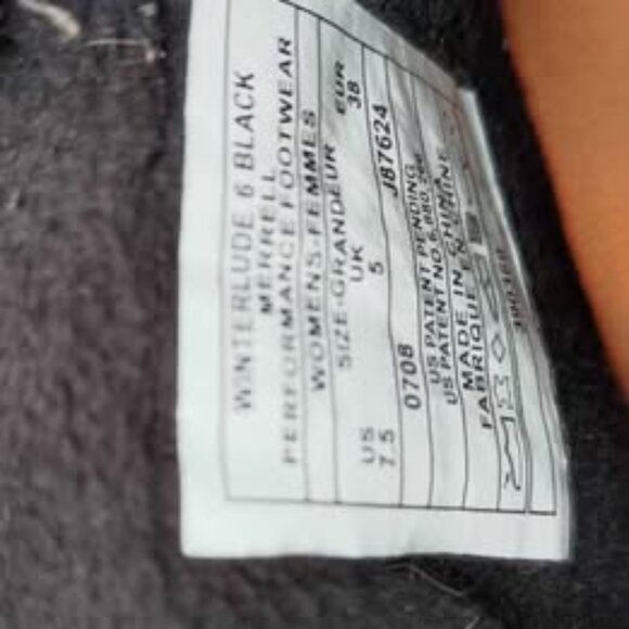 MERRELL Boots Women's Size 7 5 Thermo Primaloft Insulated 200 - Picture 4 of 6